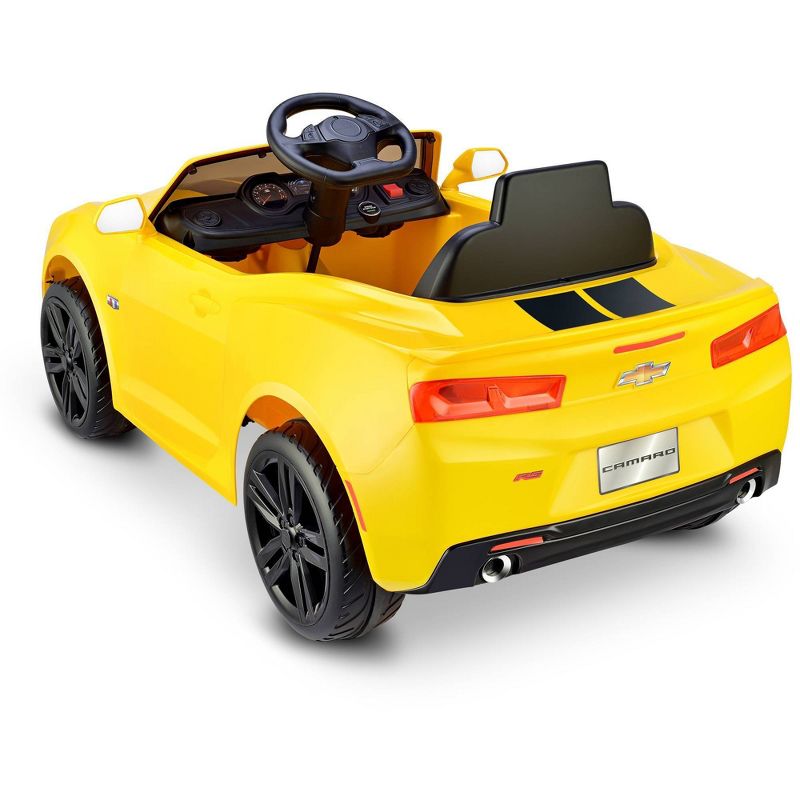Kid Motorz 12V Racing Camaro Two Seater Powered Ride-On - Yellow