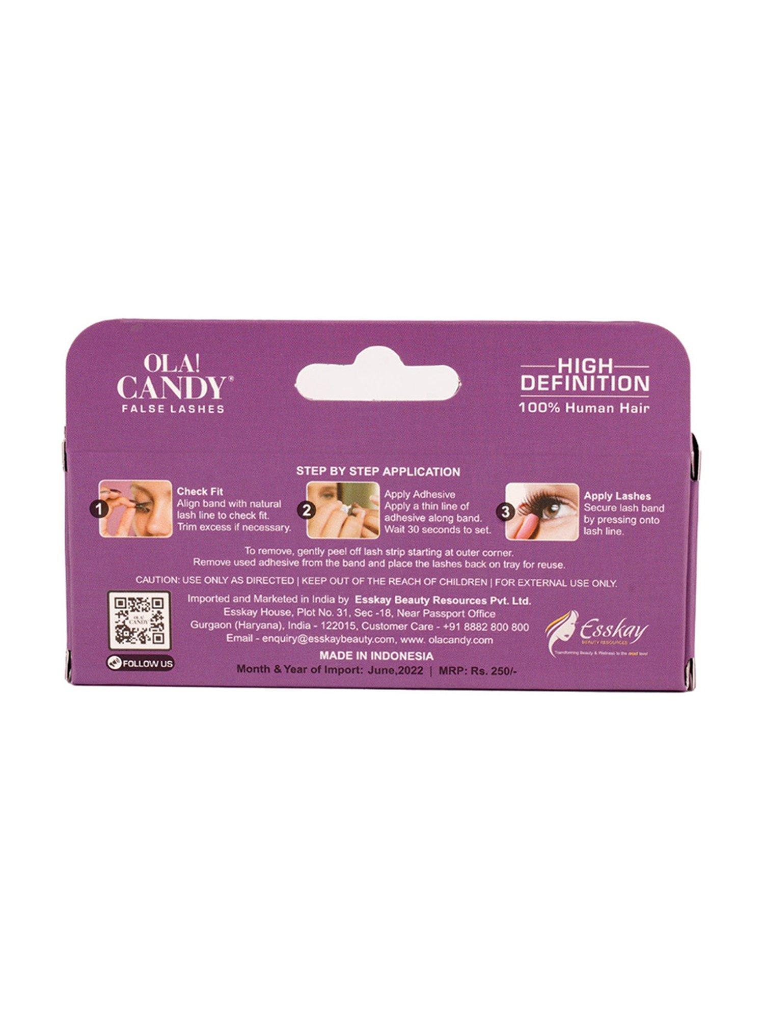 Eylure False Eyelashes Luxe Cashmere No. 6 - 1 pr