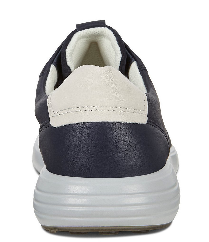 ECCO Men's Soft 7 Runner Suede and Leather Classic Sneakers