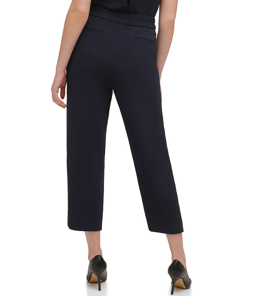 Eva Varro Animal Print Knit jersey Slim Leg Pants