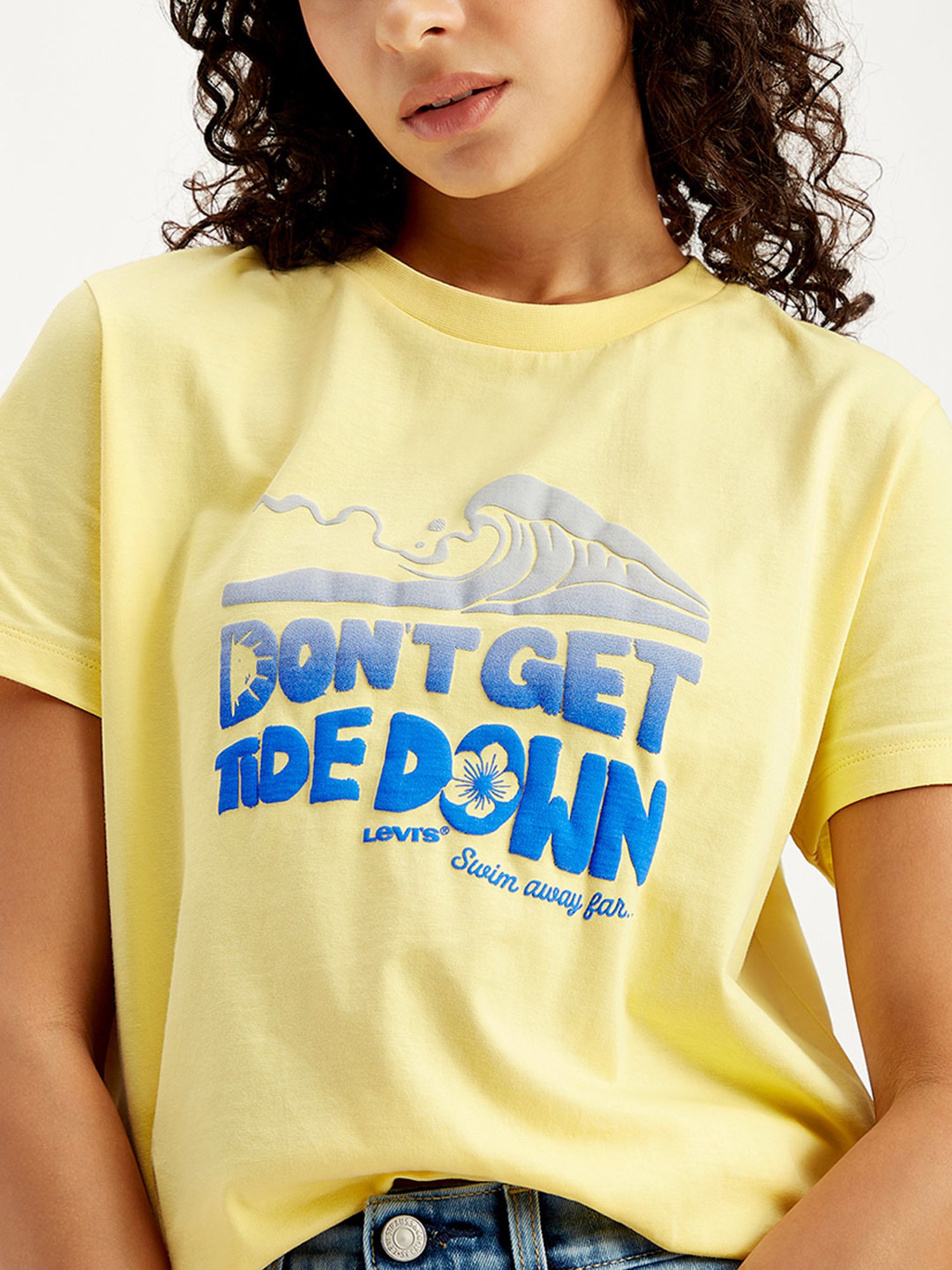 Levi's Yellow Graphic Print T-Shirt