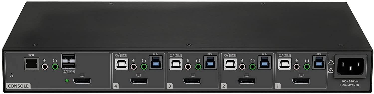 Vertiv Avocent 4-Port DisplayPort 4K Ultra HD KVM Switch (SV240D)