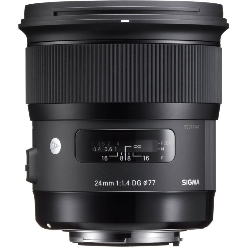 Sigma 24mm f/1.4 DG HSM Art Lens for Canon EOS EF (401-101)