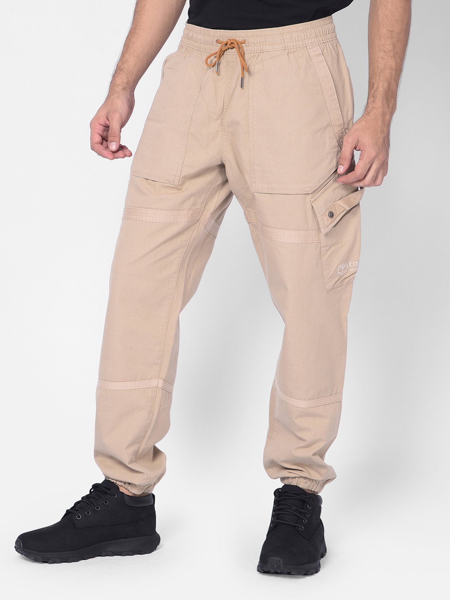 Timberland Beige Regular Fit Cargos