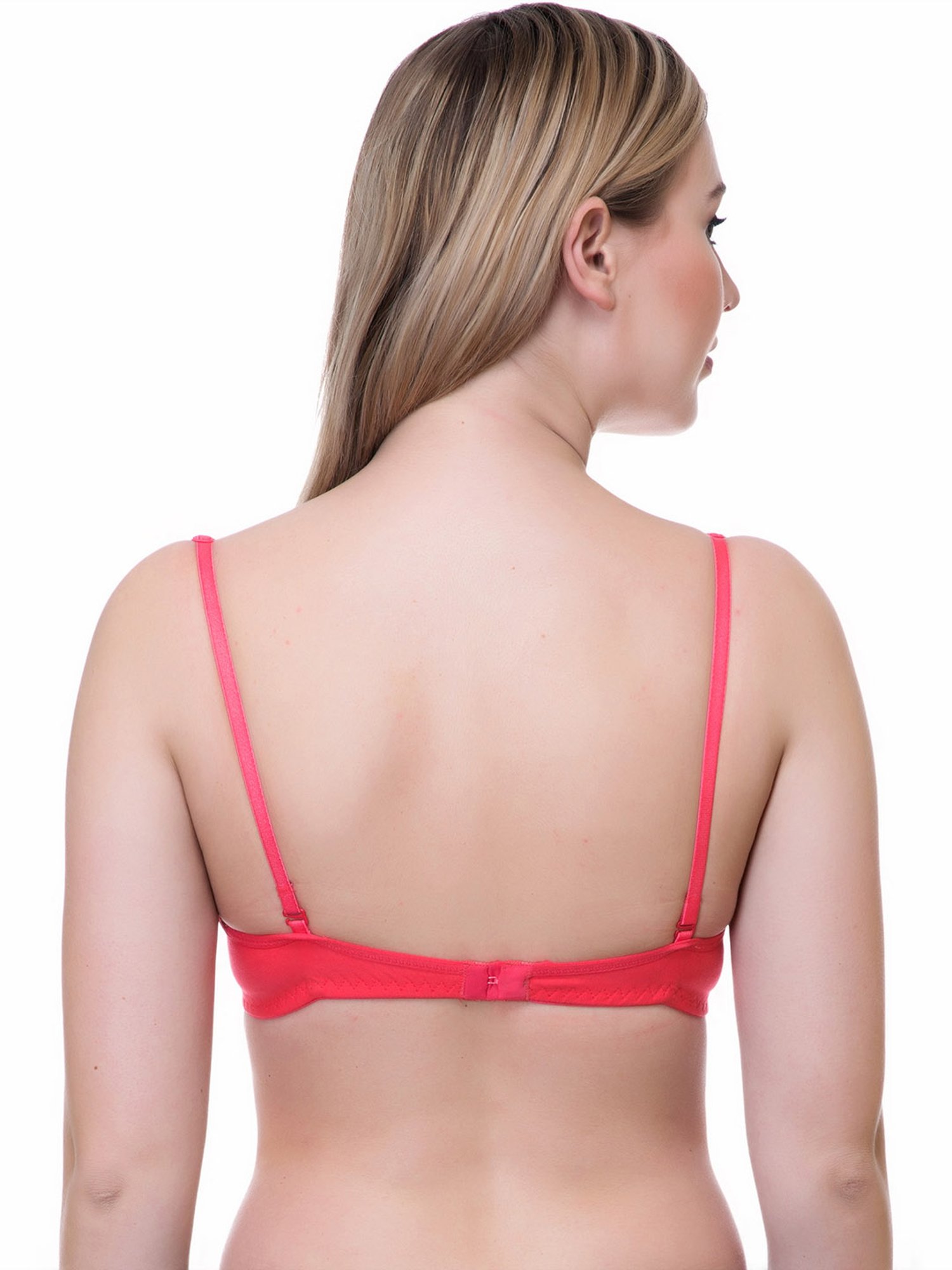 Lady Lyka Multicolor Non Wired Padded T-Shirt Bra (Pack Of 2)