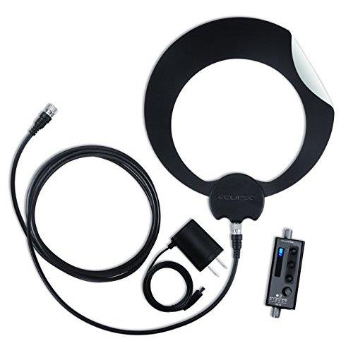 Antennas Direct ECL-A ClearStream Eclipse Amplified Sure Grip Indoor HDTV Antenna