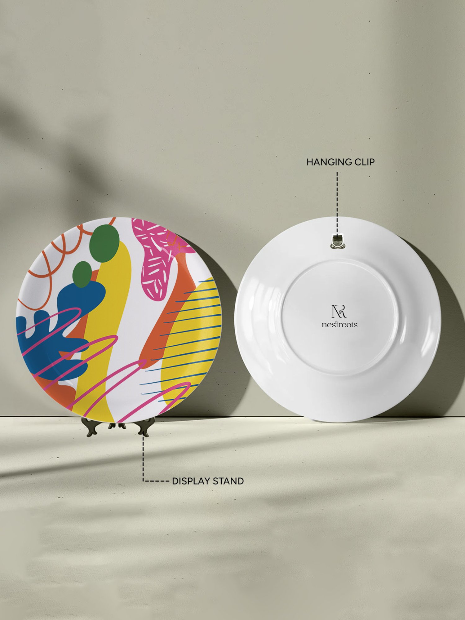 18"x24" 83 Oranges Juicy Surprise Unframed Wall Poster Print Blue - Deny Designs