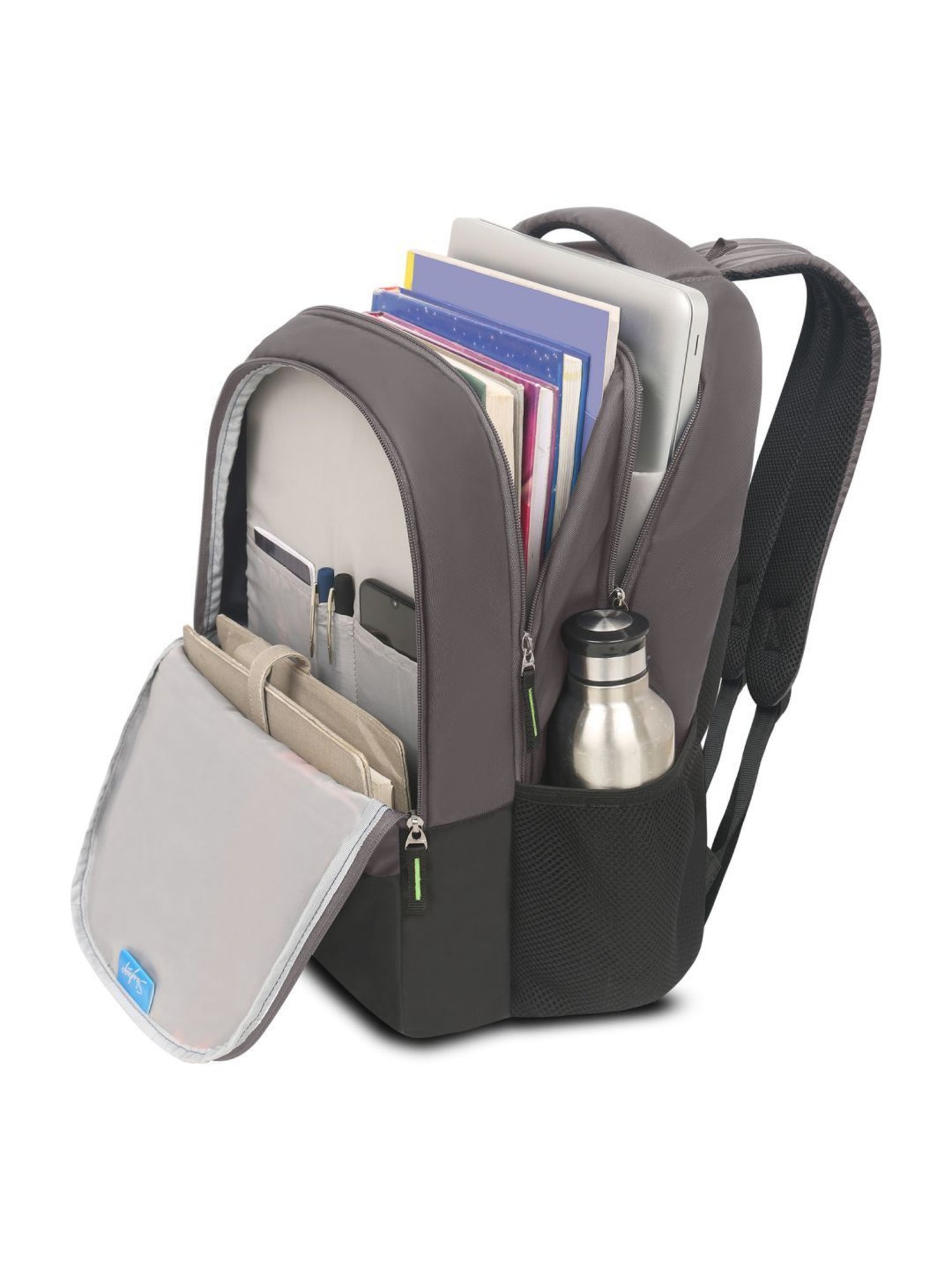 Skybags Maven 32 Ltrs Grey Medium Laptop Backpack
