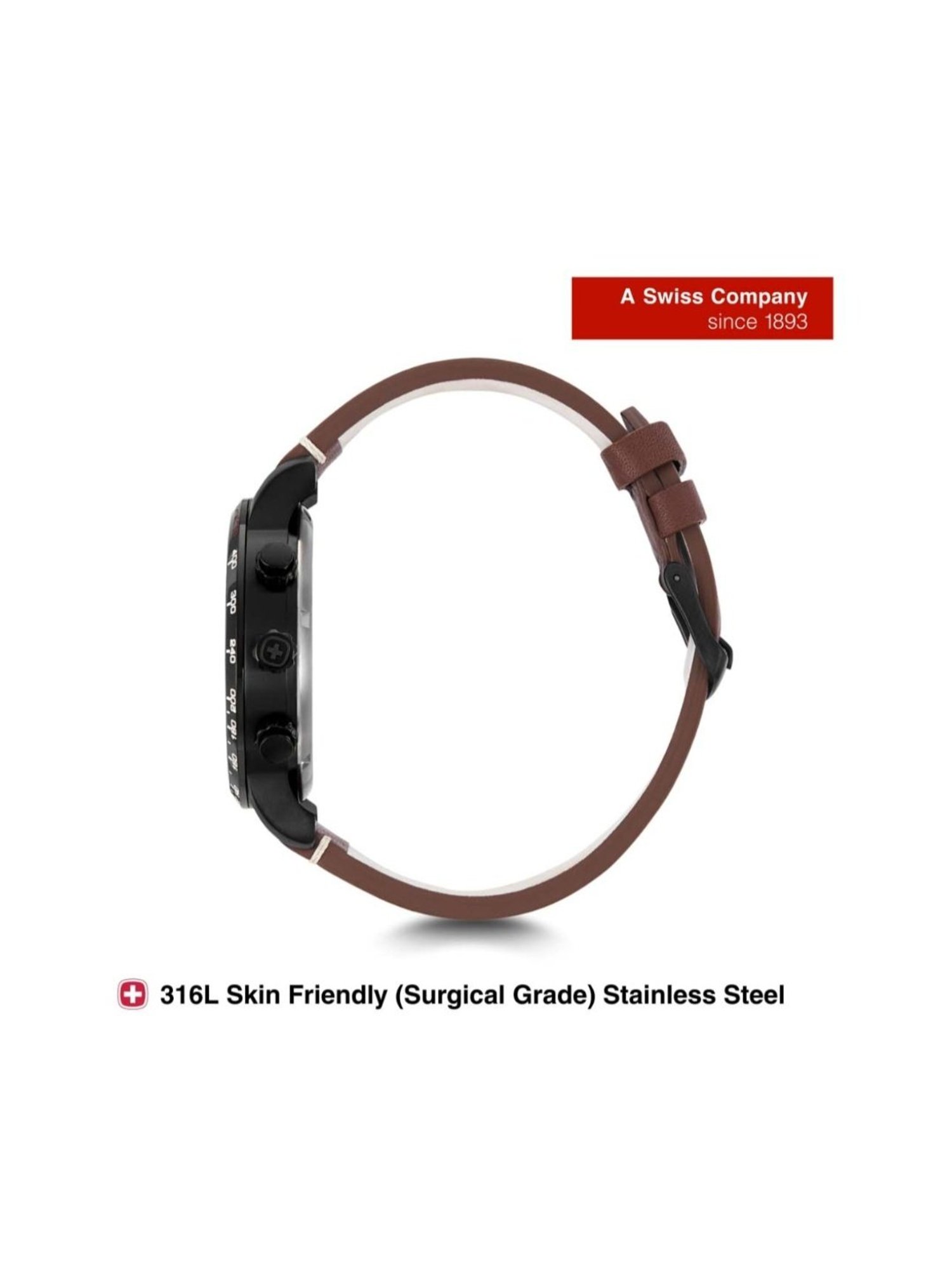 Wenger Swiss Made 01.1543.107 Attitude Chrono Analog Watch for Men