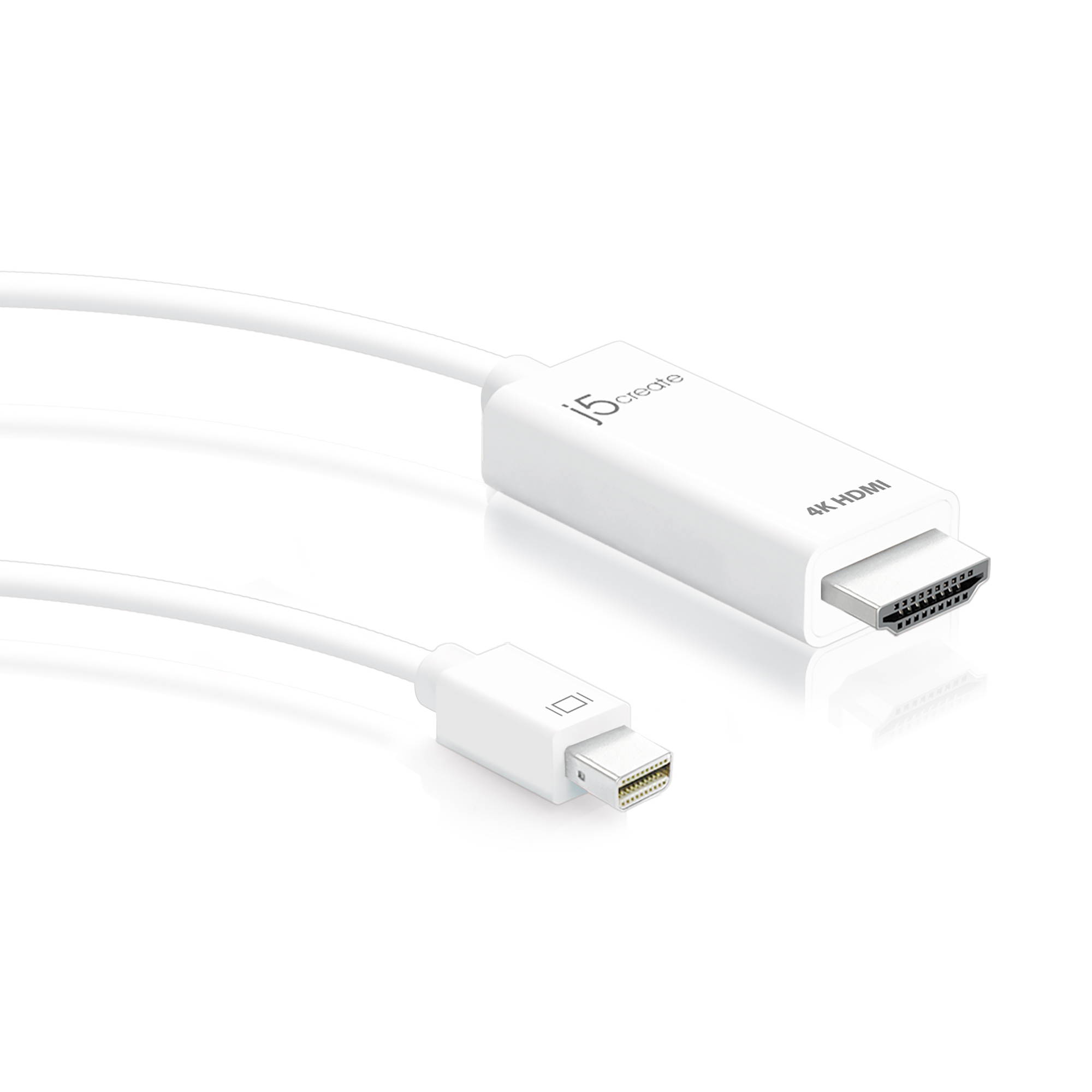 j5create Mini DisplayPort to 4K HDMI Cable