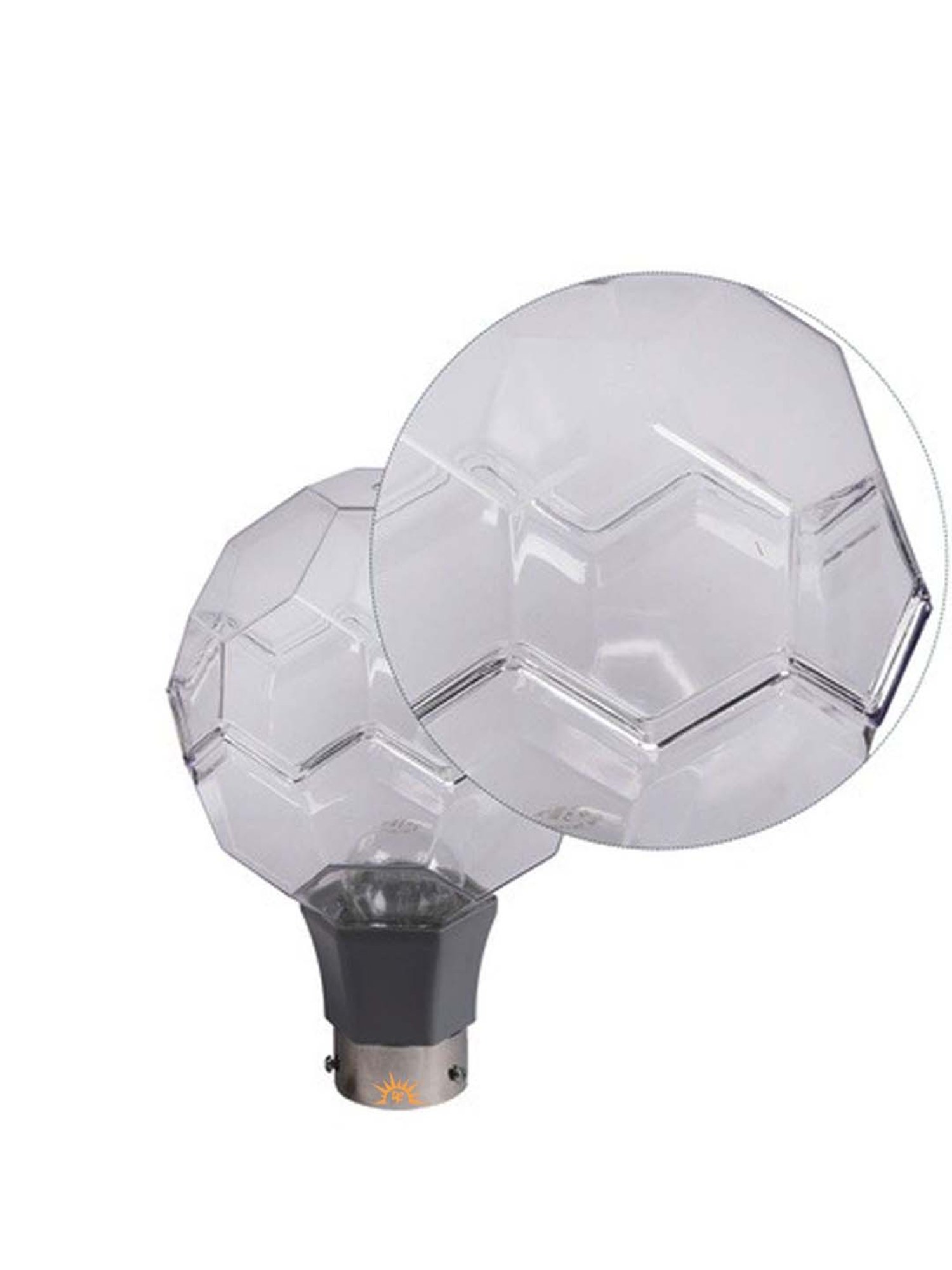 DecorativeRay Transparent PVC Gate Light - Set of 1