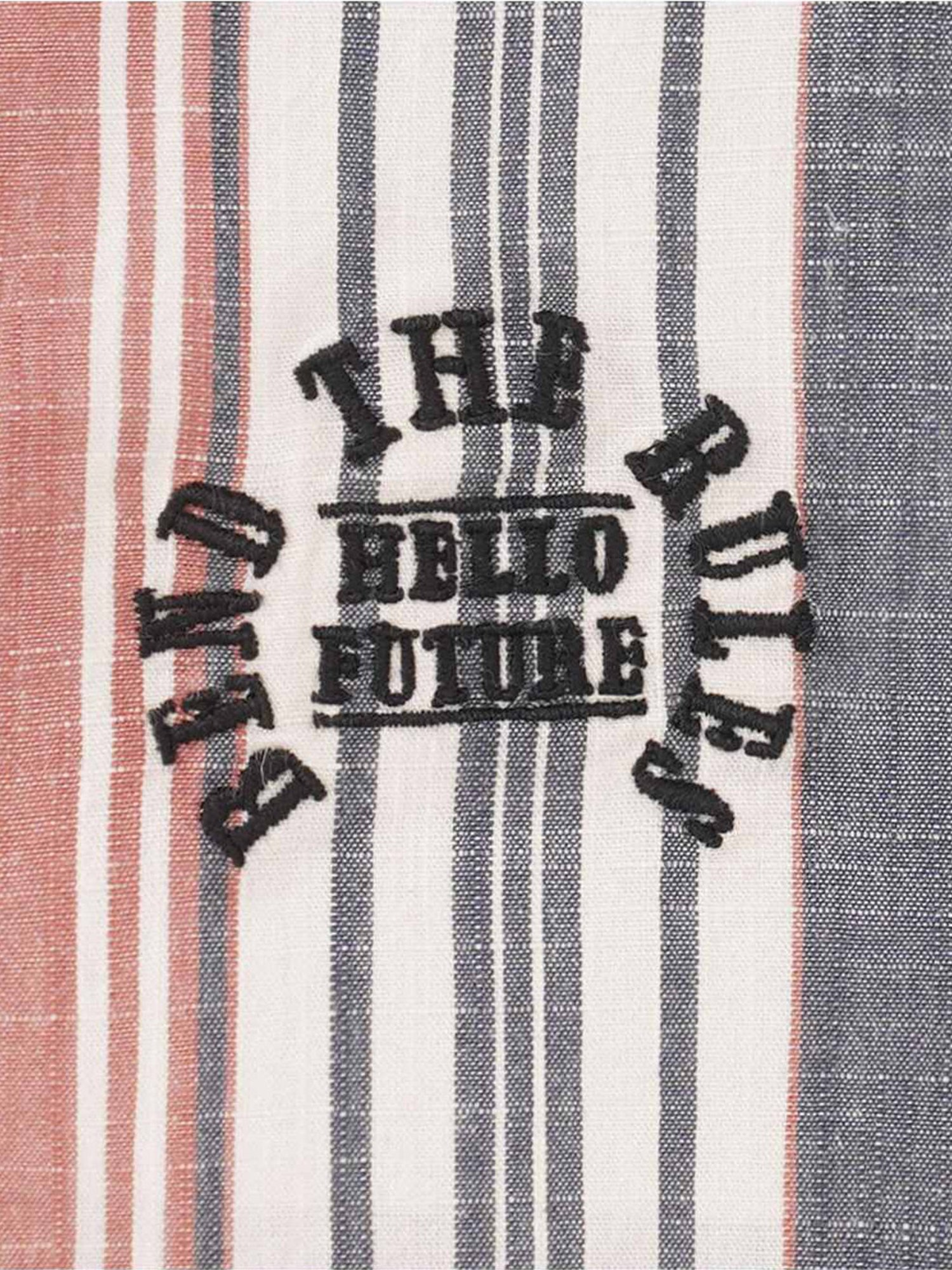 Edheads Kids Multicolor Cotton Striped Full Sleeves Shirt