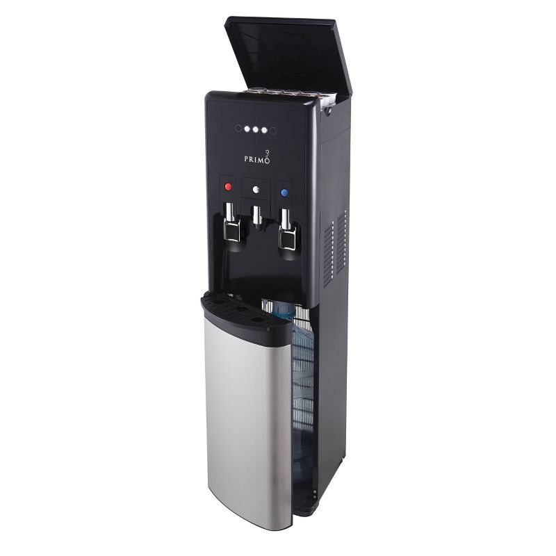 Primo Bottom Loading Water Dispenser with Single-Serve Brewing - Black