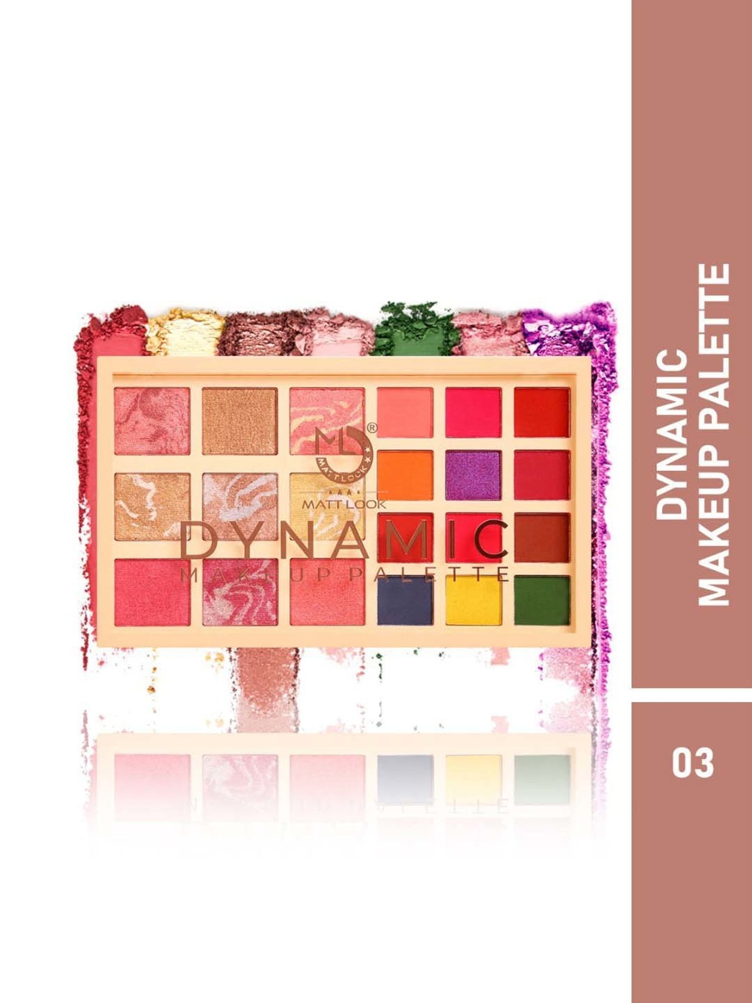 Matt Look Dynamic Makeup Palette 03 - 23 gm