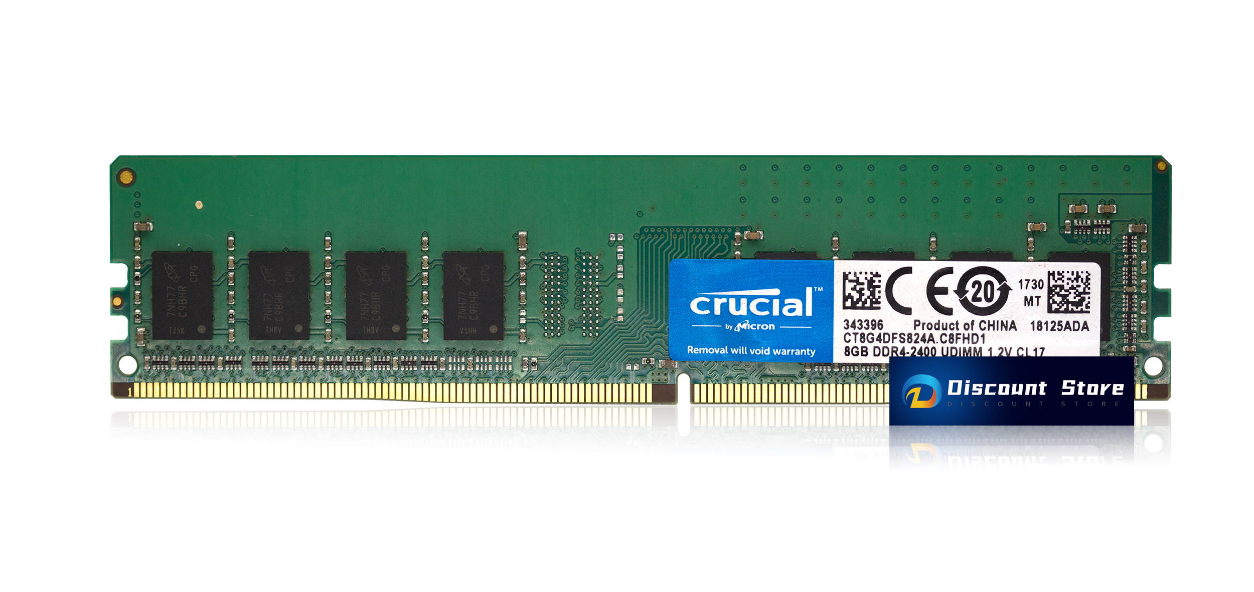 Crucial CT8G4DFS6266.M4FE 32GB(4X8GB) DDR4-2666 PC4-21300 DIMM CL19 RAM 288-PIN Desktop Memory