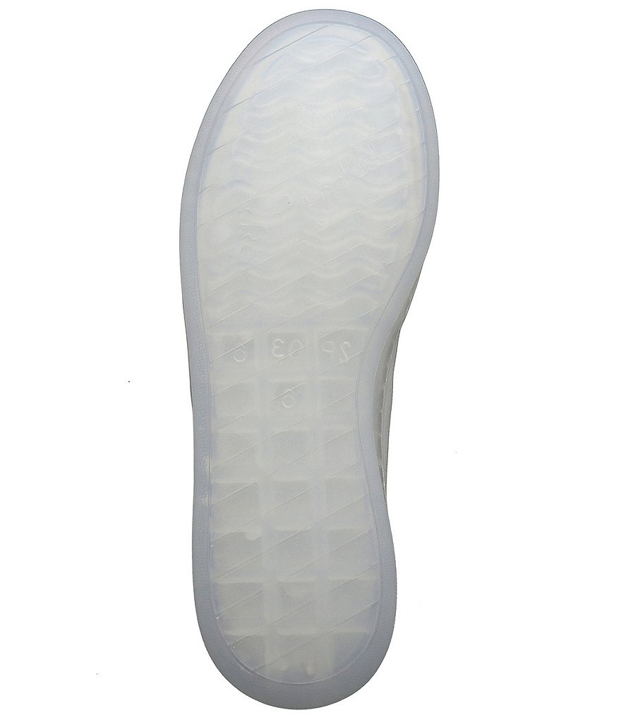 Splendid Freya Leather Clear Sole Lace-Up Sneakers