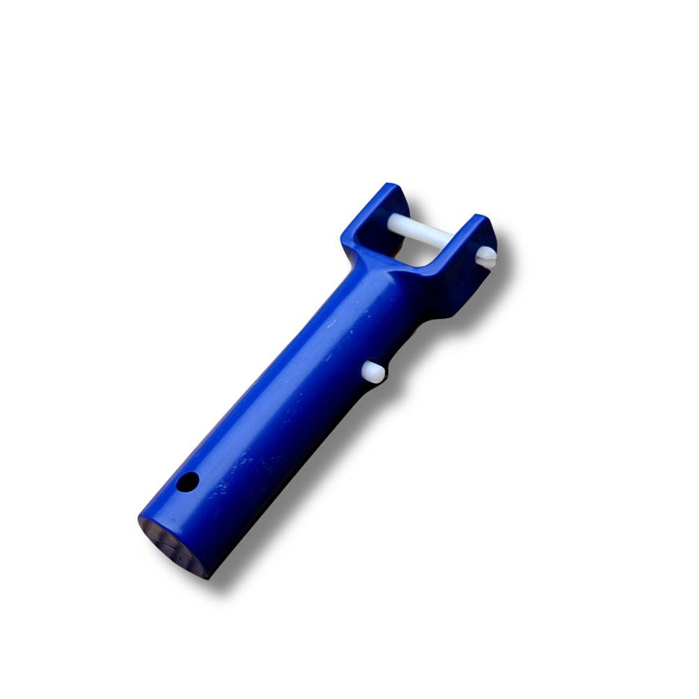 2 Sets Swimming Pool Cleaning Suction Head V Shaped Cleaning Head Cleaning Tool Pool Cleaning Accessories for Home Hotel (Blue)