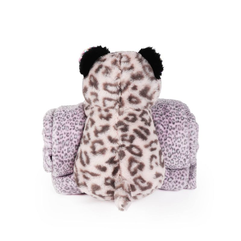 Cheetah Figural Throw and Decorative Pillow