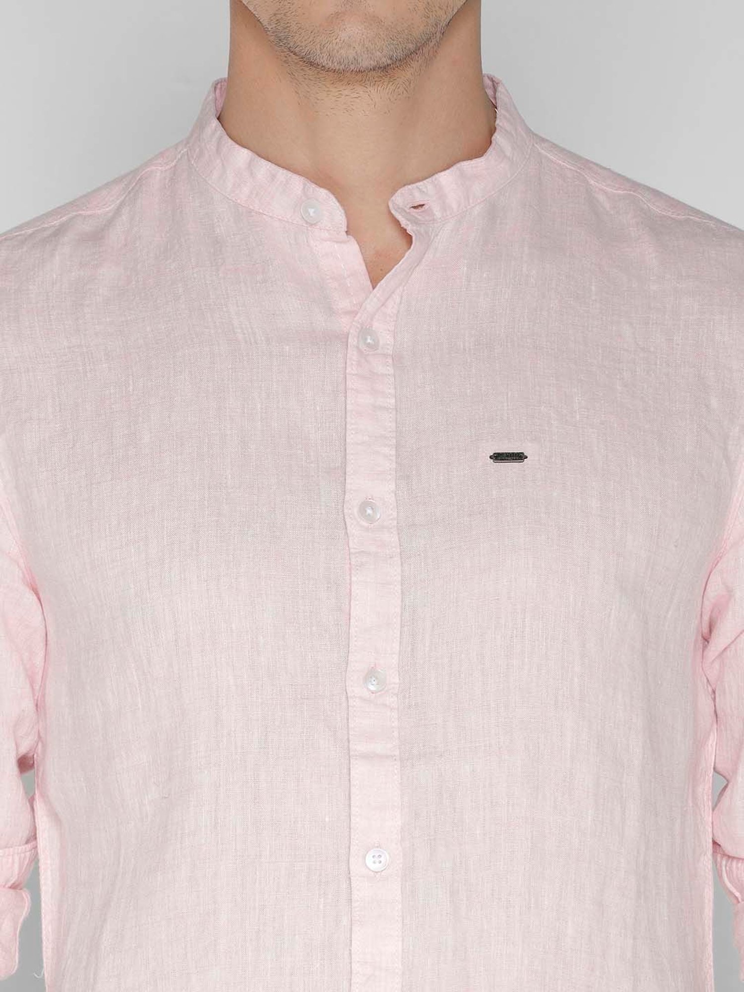 Identiti Pink Slim Fit Shirt