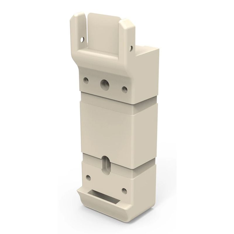 PawPail PP1030 Durable Outdoor Commercial Pet Waste Station Mounting System, Mounts to Wall, Post, Or Railing (Mounting System Only)