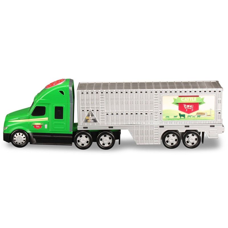 Kid Galaxy Road Rockers Motorized Lights and Sound Cattle Truck