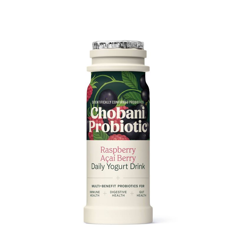Chobani Probiotic Yogurt Drink Raspberry - 24 fl oz
