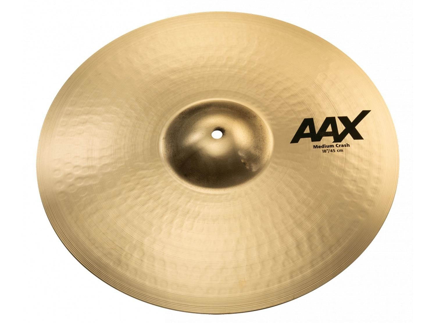 Sabian AAX 18" Medium Crash Cymbal- Brilliant