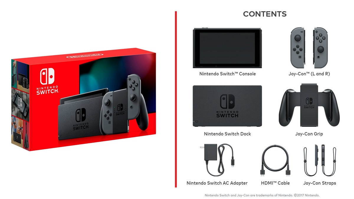 Nintendo Switch Gray Joy-Con Console Set, Bundle With Fitness Boxing 2: Rhythm & Exercise And Mytrix Wireless Pro Controller and Accessories