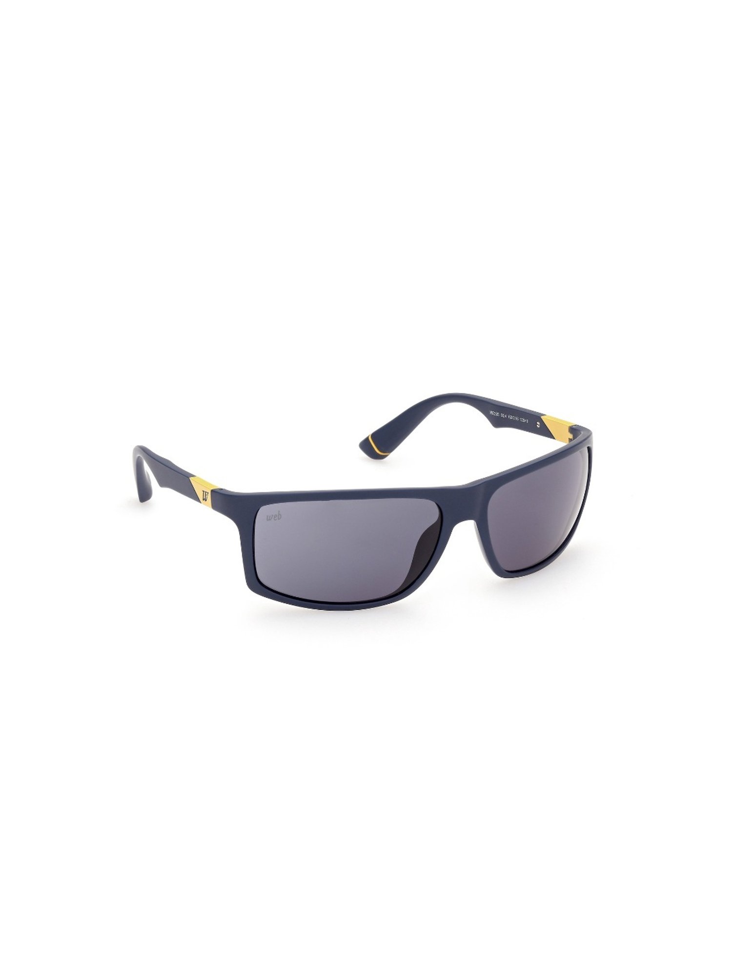 WEB EYEWEAR Blue Rectangular Sunglasses for Men