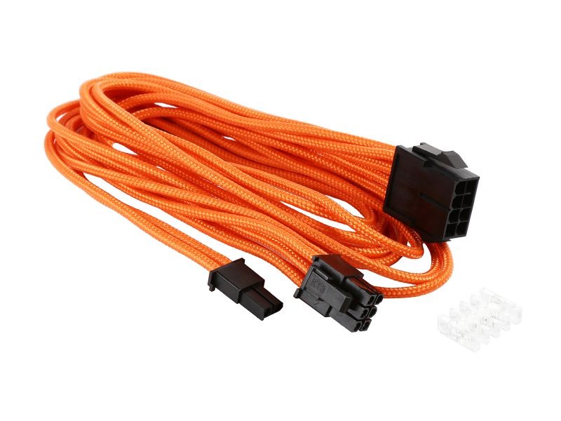 Phanteks PH-CB8V_BK 1.64 ft. (0.50 m) 8 to 8 (6+2) Pin VGA Premium Sleeved Extension cable