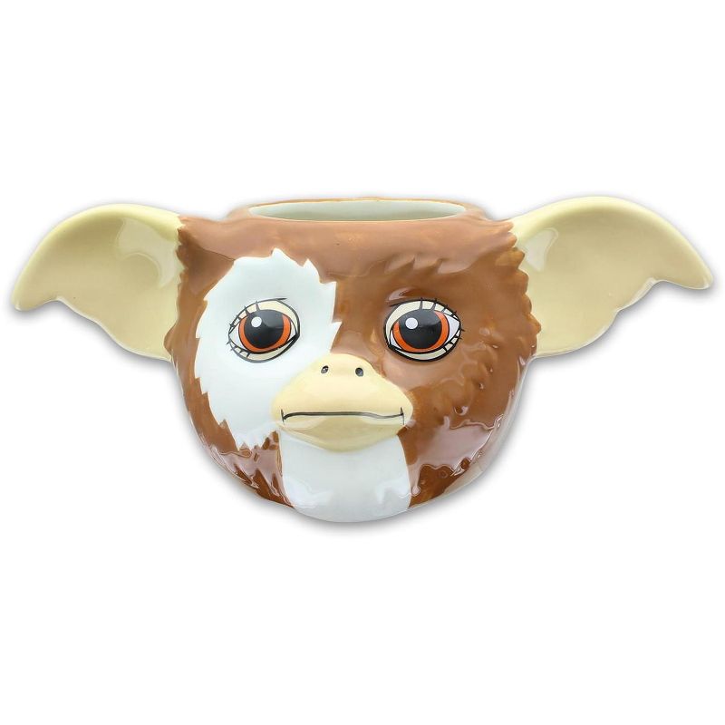 Silver Buffalo Gremlins Gizmo 20oz Sculpted Ceramic Mug