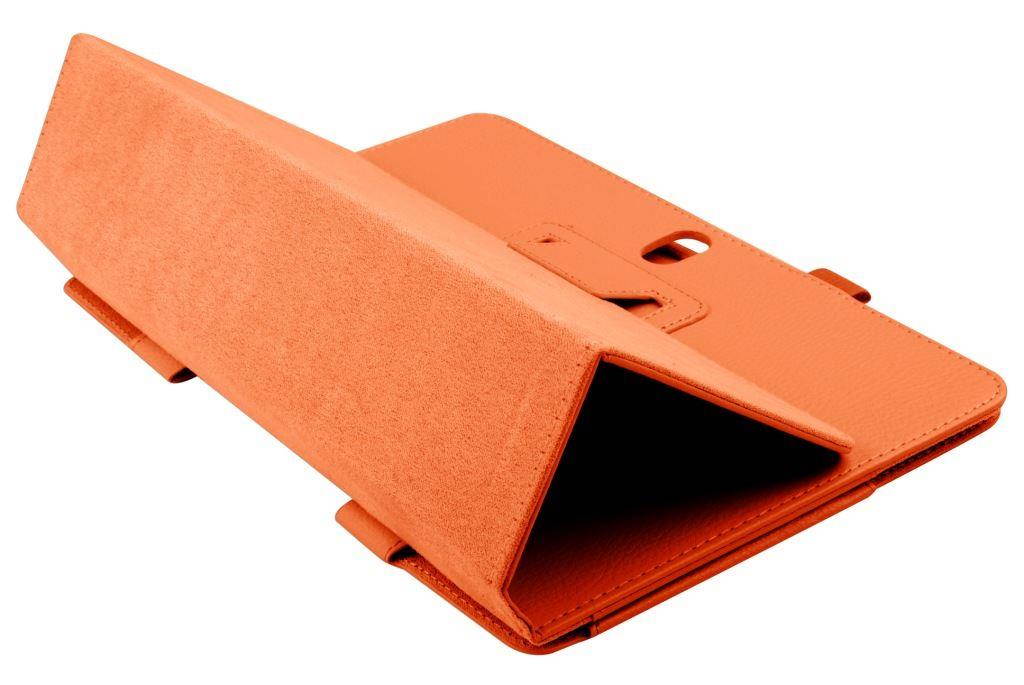 Hellfire Trading Magnetic PU Leather Case for Samsung Galaxy Tab 4 10.1" T530 - White