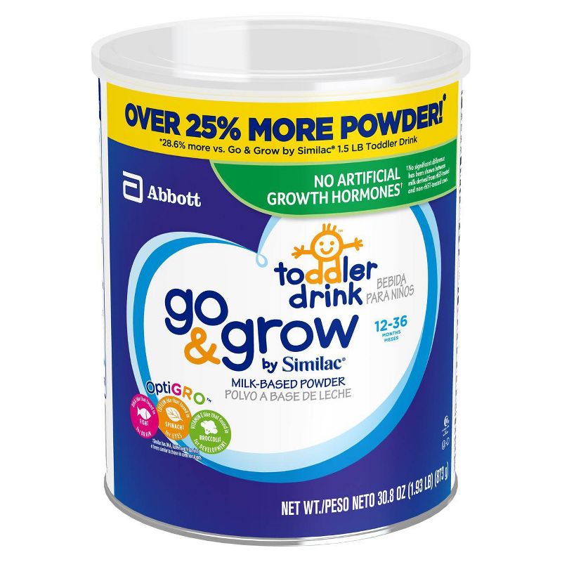Go & Grow by Similac Toddler Drink Powder - 30.8oz
