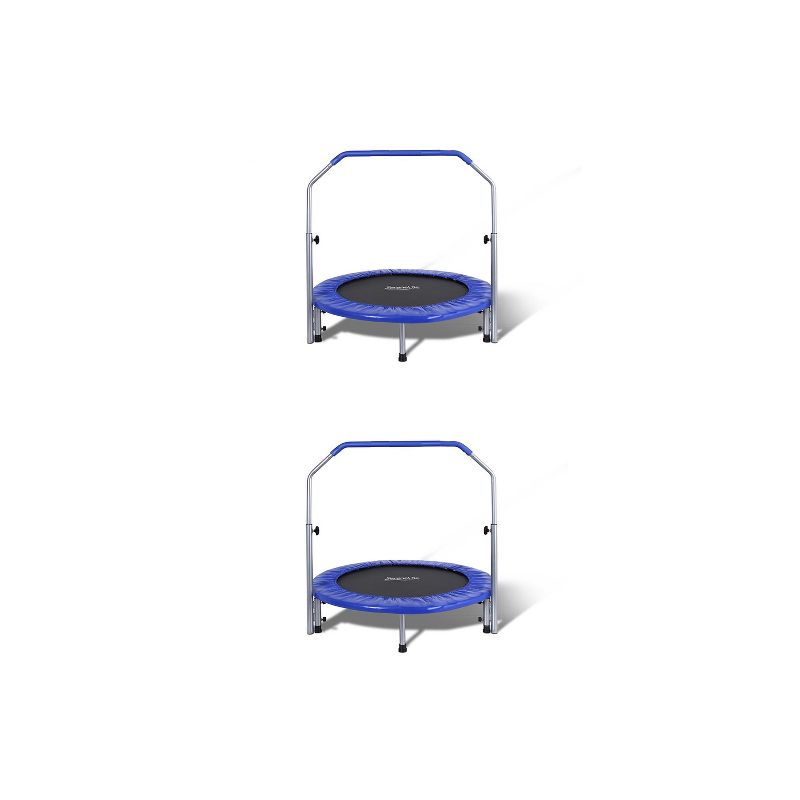 JumpSport SureStep Removable 2-Step Trampoline Safety Ladder - Easy to Attach