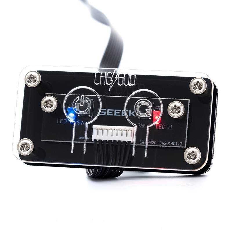 Micro Connectors 30cm Addressable RGB (ARGB) 1 to 4 Splitter Cable with/5 Male Pins (F04-04ARGB-30)