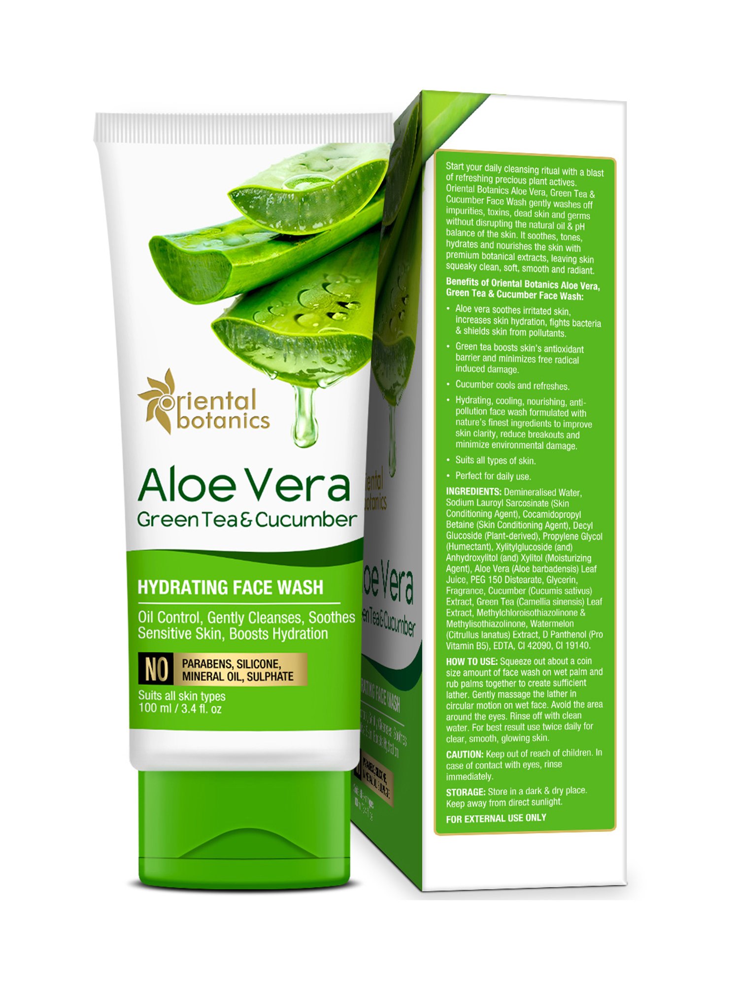 Oriental Botanics Face Wash - 100 ml