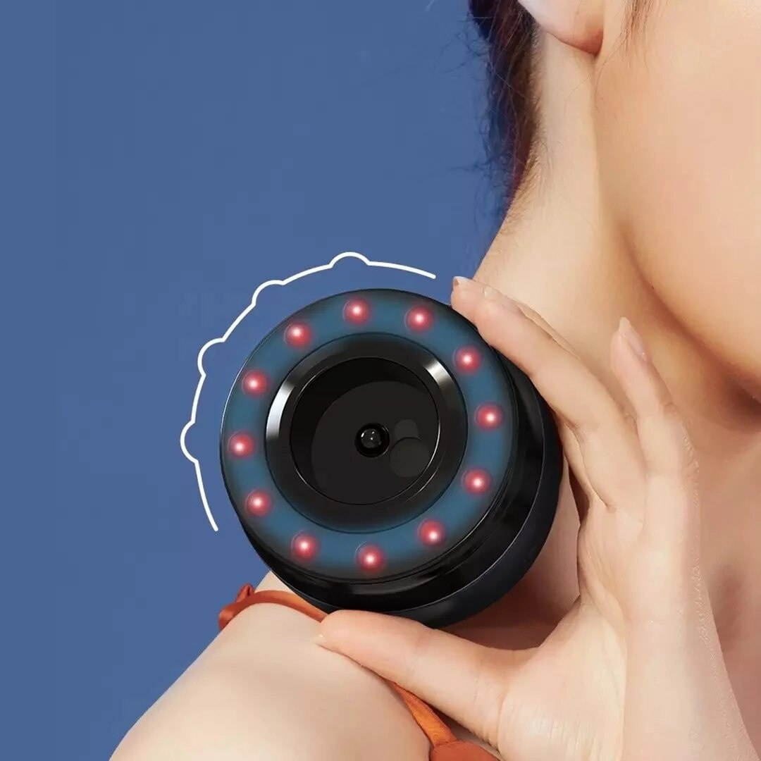 Xiaomi Portable Left Point Intelligent Cupping Massager Vacuum Suction Cups Magnet Therapy Guasha Scraping Electric Neck Massag