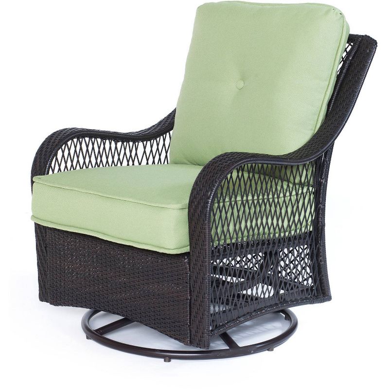Merritt 4pc Woven Glider Chair Seating Set - Cambridge