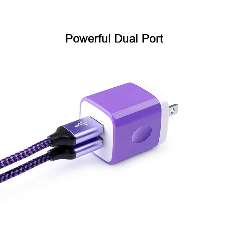 Wall ChargerPhone Charging Block Brick Plug with 2Pack 6FT to C Charger Cable Type C Cord Replacement for Google Pixel 44XL 3 3a3a XL Samsung Galaxy S10LG G8 G7 V40 V50Moto Z Z4 G7