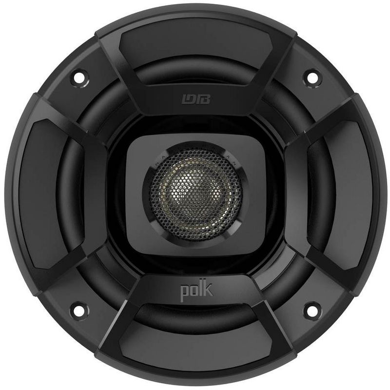 Polk DB402 4-Inch 135W 2-Way w/ Rockford Fosgate 6x9-Inch 130W 2-Way Speakers