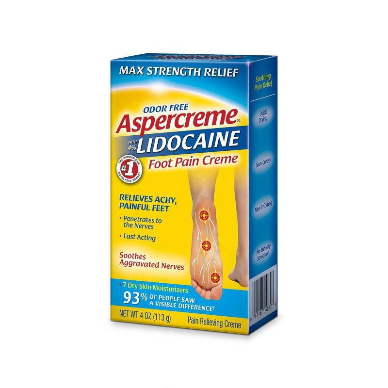 Aspercreme Lidocaine Foot Pain Lotion - 4oz