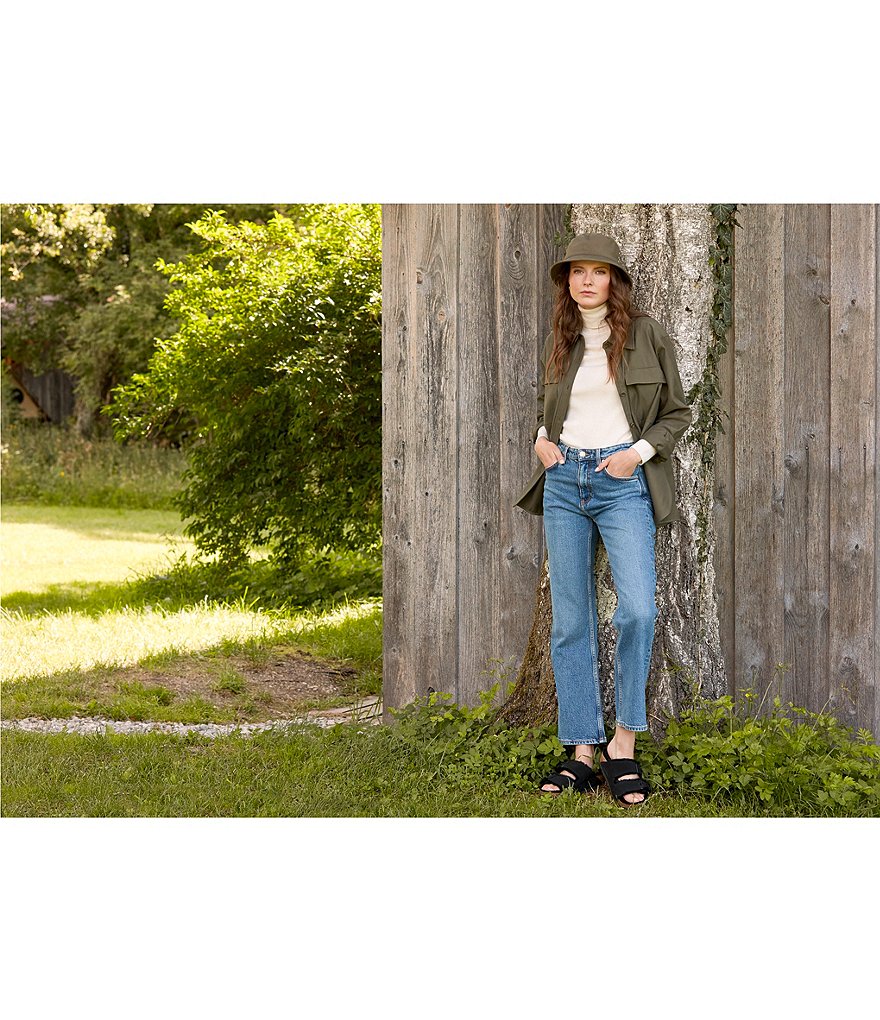 Birkenstock Women's Arizona Suede Shearling Sandals