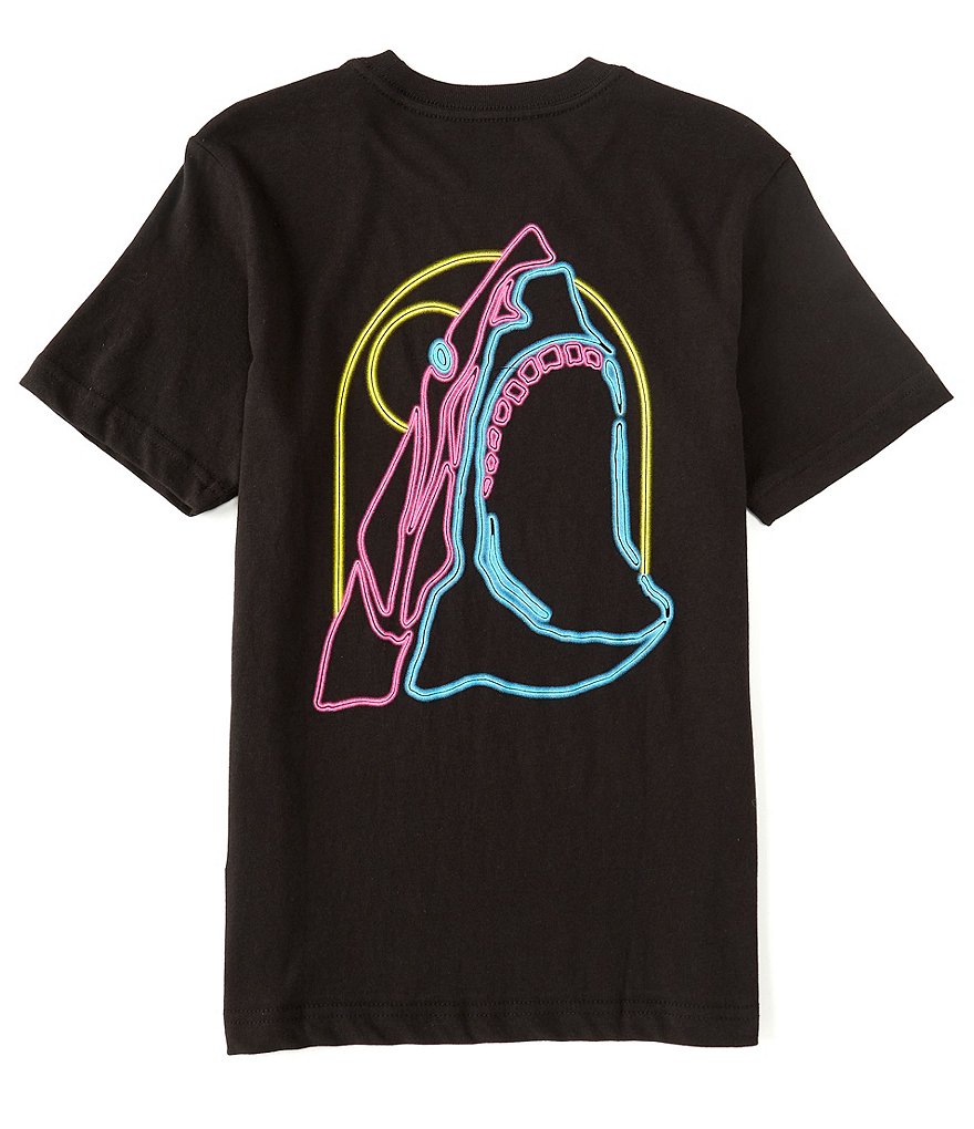 O'Neill Big Boys 8-20 Short-Sleeve Nightlight Shark Tee