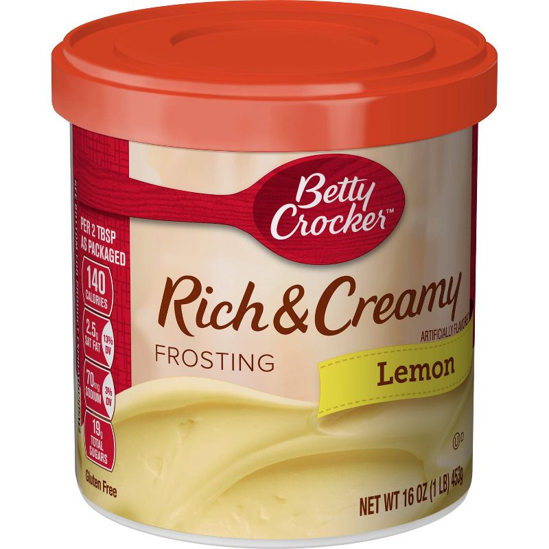 Betty Crocker Lemon Frosting - 16oz