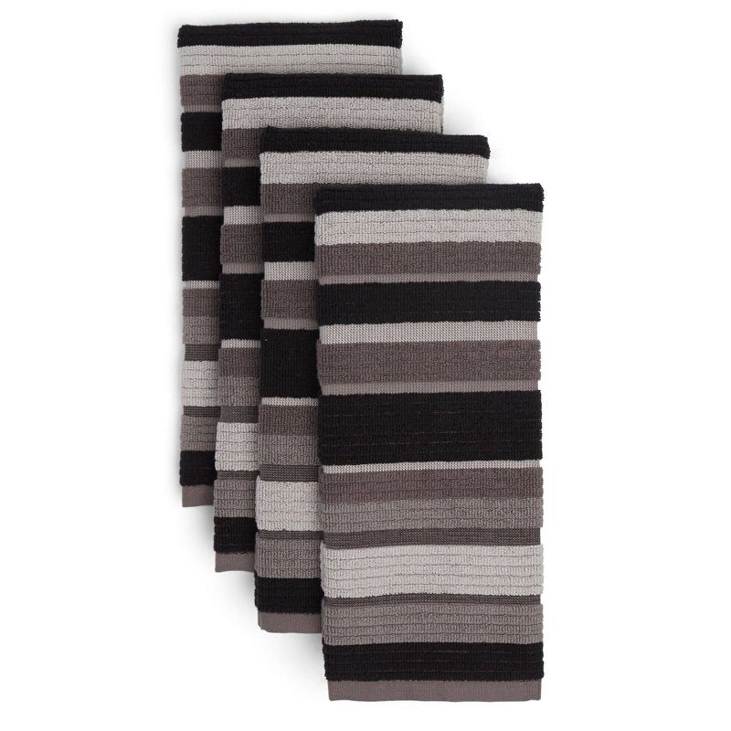4pk Cotton Lino Kitchen Towel Set - Town & Country Living