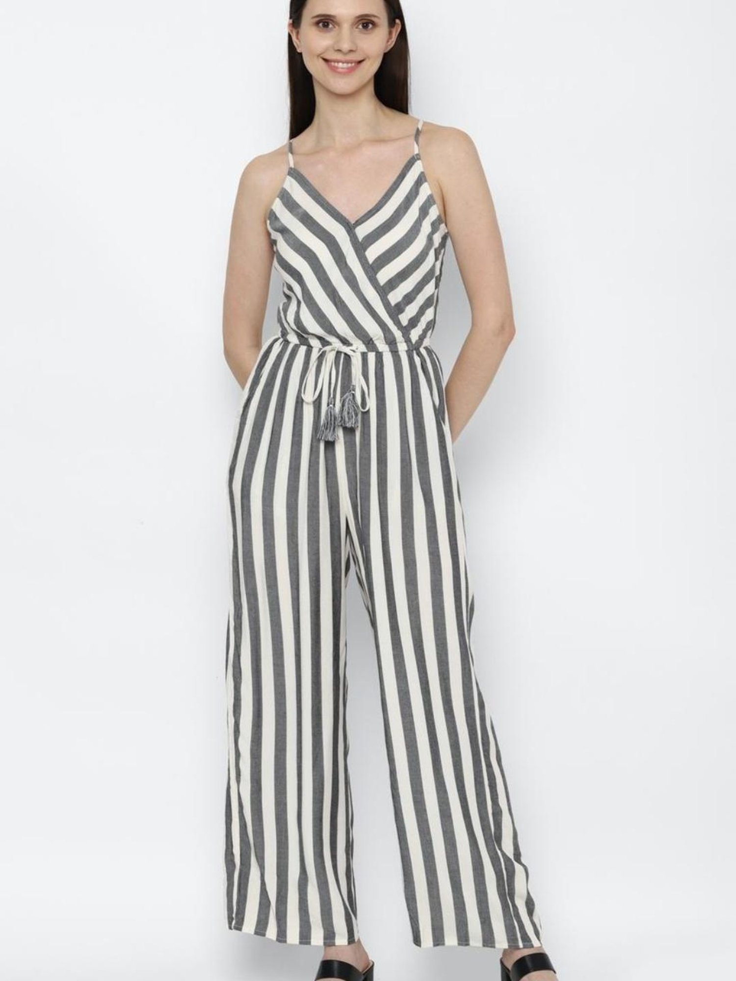 American Eagle Outfitters Multicolor Striped Jumpsuit