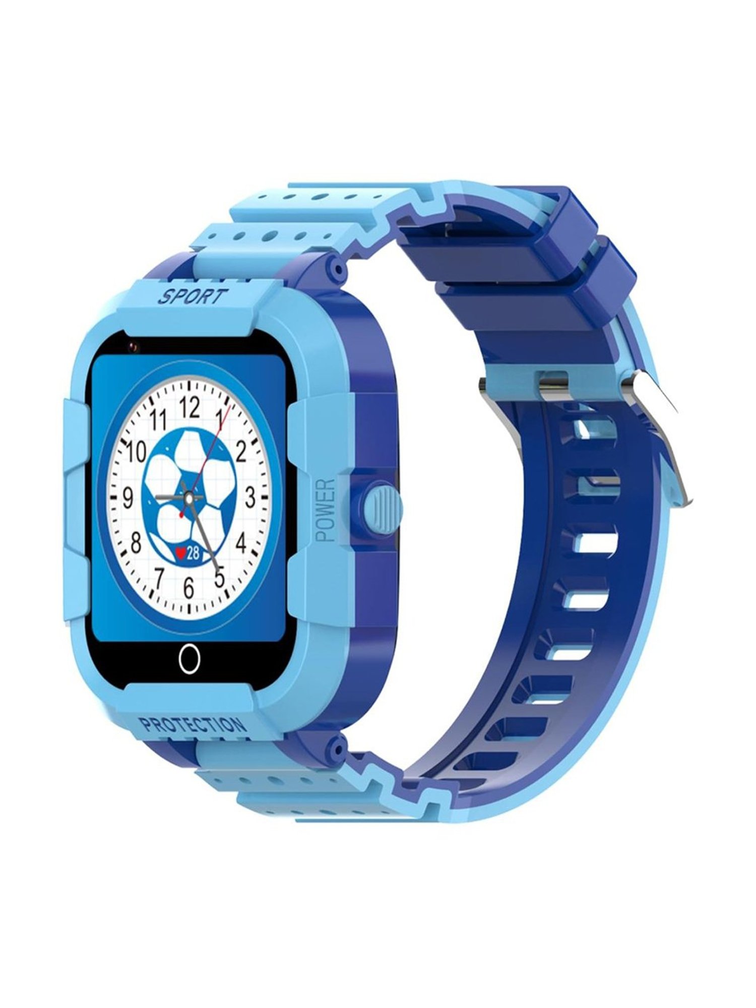 Turet Gator 2.0 Kids GPS Tracker, LTE Smartwatch for Kids with Voice & Video Call (Blue)