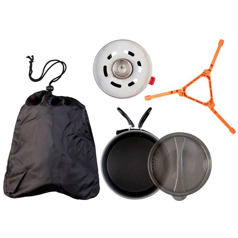 Monoprice 1.0-liter Cooking System | Quick Boil, Portable, Push-Button Igniter - Pure Outdoor Collection