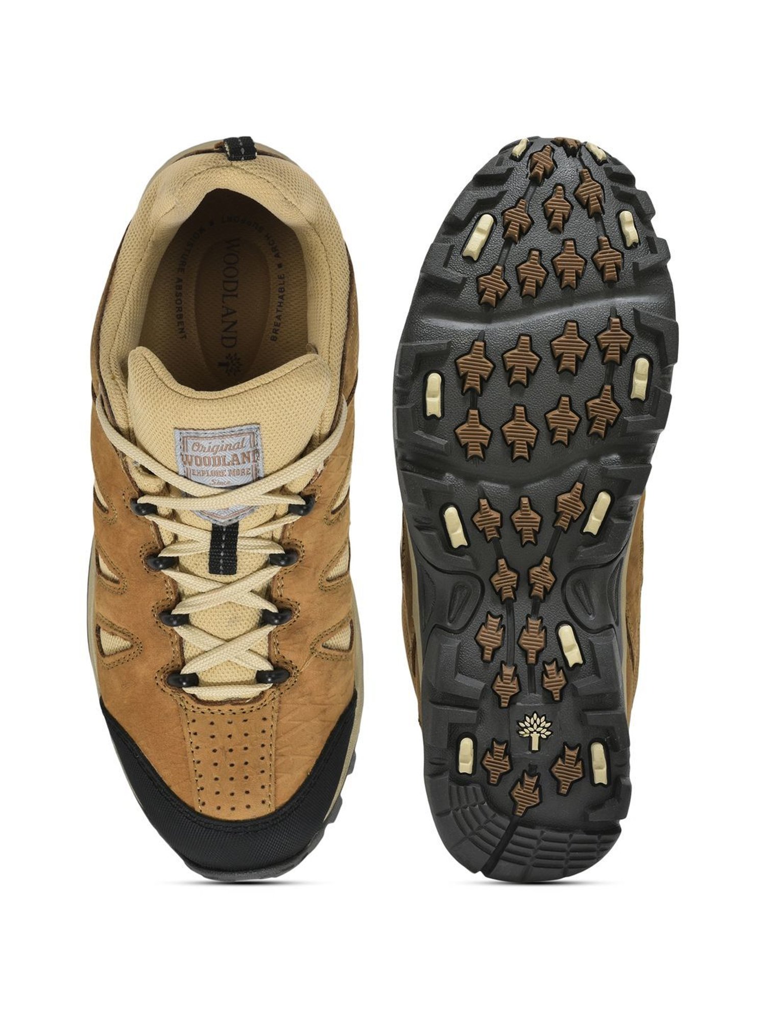 Woodland Men's Camel Outdoor Shoes