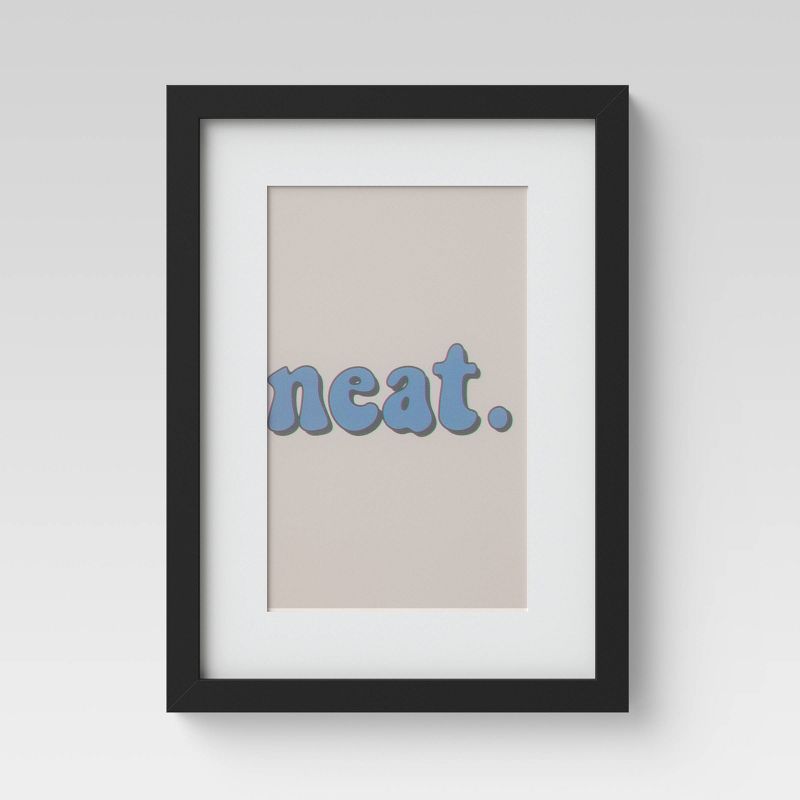 Set of 7 Gallery Frame Set Black - Room Essentials™